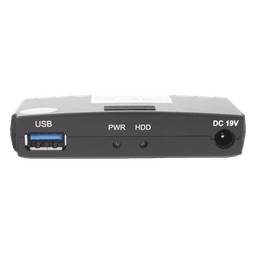 Lector Externo de Disco Duro / USB 3.0 200 Mbps / USB 2.0 40 Mbps / Aluminio / -10°C a 70°C / 12VDC 1A