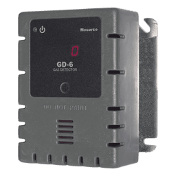 Detector de Gas / Seleccionable Metano, Propano o Hidrógeno / Salida 4-20 mA / Doble Relevador / Activación Ventilador 0-50% LEL / Supervisado