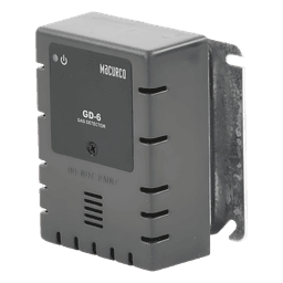 Detector de Gas / Seleccionable Metano, Propano o Hidrógeno / Salida 4-20 mA / Doble Relevador / Activación Ventilador 0-50% LEL / Supervisado