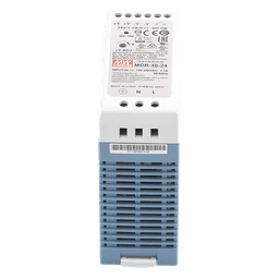 Fuente de poder Industrial / Riel DIN / 24 VCC / 40 W / 85-264 VCA / 1.7 A / 40 x 90 x 100 mm (1.57 x 3.54 x 3.94 in)