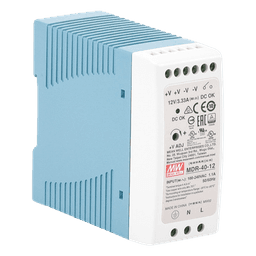 Fuente de poder Industrial Riel Din 12Vcc, 40W