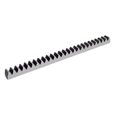Cremallera de Acero Para Puertas Corredizas / Compatible Con Motores de Piñon Modulo 4 