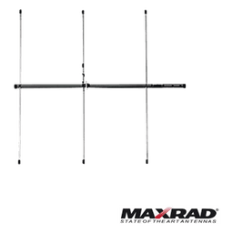 Antena base VHF, direccional, rango de frecuencia 150 - 174 MHz (Yagi 3 elementos)