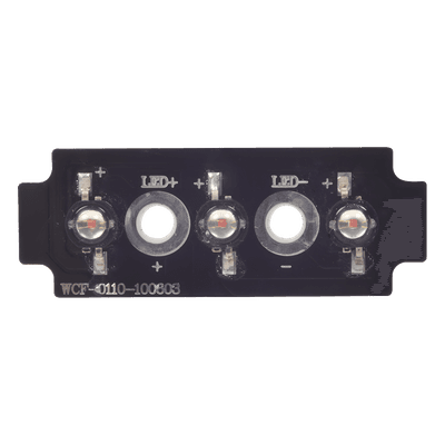 Tablilla de reemplazo con 3 LED Ámbar para XLL1084