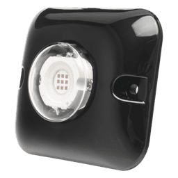 Estrobo LED Oculto / 1 LED 10W / 12 Patrones Programables / Voltaje Universal 10-24 VCC / Rojo / -40°C a 65°C (-40°F a 149°F)