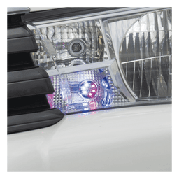 Estrobos Ocultos de 6 LED, Color Rojo/Azul, Ideales para Vehículos Encubierto