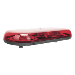 Mini Barra de Luces / 18 LED Gen III / 36W / 12-24 VCC / 40cm x 20cm x 6.3cm (15.7 x 7.9 x 2.5 in) / Montaje Permanente / Rojo