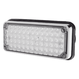 Luz de Advertencia / 7x3' (2.1x0.9 m) / 66 LED / 12-24 VDC / 155 lm / Montaje Permanente
