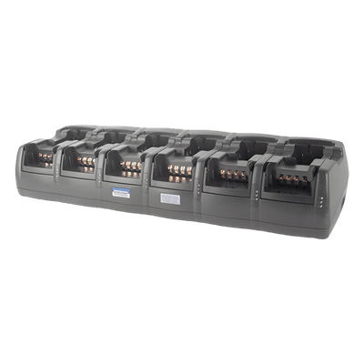 Multicargador / 12 Cavidades / 20.0 x 5.8 Pulgadas (1.67 x 0.48 Pies) / Li-ion, LiPo, NiMH, NiCd / Carga Inteligente / Compatible Kenwood TK-2202/2212/3202/3212/3400/2402/2312/3312/2000/3000