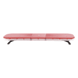 Barra de Luces LED / 47" (118 cm) / 88 LEDs Hyperlux / Color Rojo / 45 Patrones de Destello / Bajo Perfil / Vehículos de Emergencia