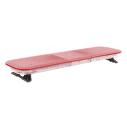 Barra de Luces LED / 47" (118 cm) / 88 LEDs Hyperlux / Color Rojo / 45 Patrones de Destello / Bajo Perfil / Vehículos de Emergencia