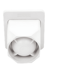 Sirena de Alarma / Dos Tonos 112 dB / Bajo Consumo 550 mA / Interior y Exterior / Caja 4 Pulgadas
