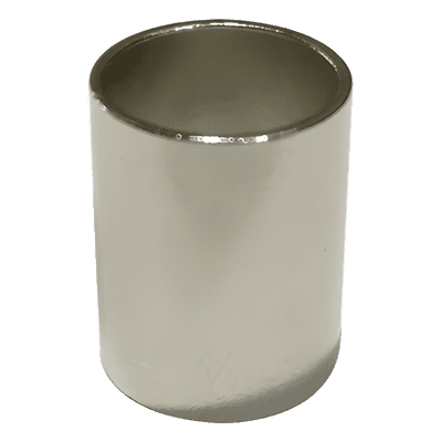 Férula-Casquillo en Chapa de Níquel para Plegar en Cables del Grupo E, I como RG-8/U, RG-213/U, LMR-400.