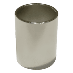 Férula-Casquillo en Chapa de Níquel para Plegar en Cables del Grupo E, I como RG-8/U, RG-213/U, LMR-400.