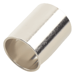 Férula-Casquillo en Chapa de Níquel para Plegar en Cables del Grupo E, I como RG-8/U, RG-213/U, LMR-400.