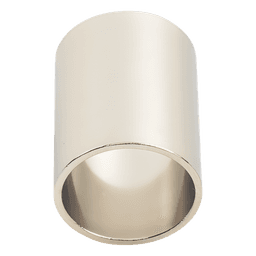 Férula-Casquillo en Chapa de Níquel para Plegar en Cables del Grupo E, I como RG-8/U, RG-213/U, LMR-400.