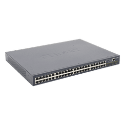 Switch Administrable Capa 2 de 48 Puertos Gigabit 10/100/1000T, 4 Puertos SFP 100/1000X