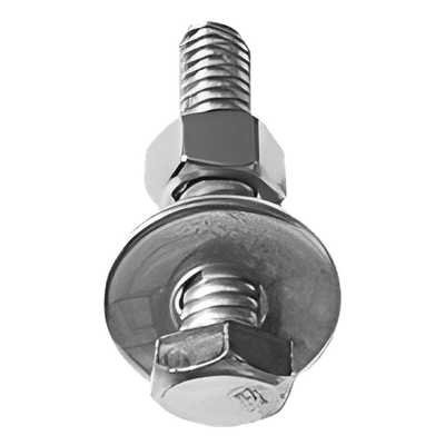 Tornillo cabeza hexagonal de 3/8" x 3"