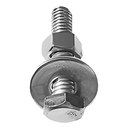Tornillo cabeza hexagonal de 3/8" x 3"