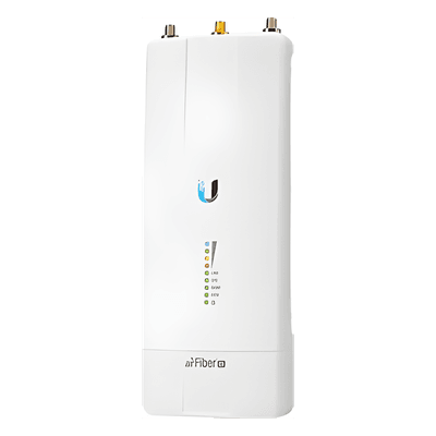 Radio de Backhaul conectorizado de alta capacidad, con tecnología airFiber hasta 687 Mbps*, 2 GHz (2300-2700 MHz*)