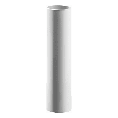 Tubo rígido gris, PVC Auto-Extinguible, de 21.4 mm área permisible para el cable, diámetro externo 25 mm, tramo de 3 m