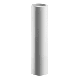 Tubo rígido gris, PVC Auto-Extinguible, de 44.3 mm área permisible para el cable, diámetro externo 50 mm, tramo de 3 m