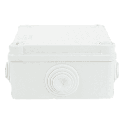 Caja de Derivación Estanca / 6 Entradas / IP55 / IK08 / 100x100x50 mm / Libre de Halógenos / -24 a 60°C