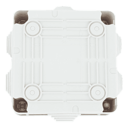 Caja de Derivación Estanca / 6 Entradas / IP55 / IK08 / 100x100x50 mm / Libre de Halógenos / -24 a 60°C