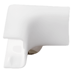 Esquinero interior / ABS auto-extinguible / -40°C a +85°C / 0.00117 kg / NOM-001-SEDE-2005