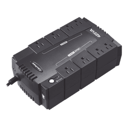 UPS Standby / 425 VA / 255 W / 8 Tomas NEMA 5-15R / 4 con Batería + 4 Protección / Topología Standby / USB de Gestión