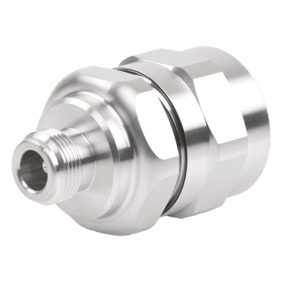 Conector N Hembra / 50 Ohm / 0-5000 MHz / -116 dBm IMD / 707 V RF / 5000 MOhm Aislamiento