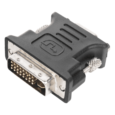 Adaptador DVI / Macho a VGA Hembra / 1080p / Conectores Chapados en Oro