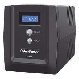 UPS de 1500 VA/900 W, Topología Línea Interactiva, Entrada 120 Vca NEMA 5-15P, y 8 Salidas NEMA 5-15R, Con Regulador de Voltaje (AVR)