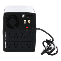 UPS de 1500 VA/900 W, Topología Línea Interactiva, Entrada 120 Vca NEMA 5-15P, y 8 Salidas NEMA 5-15R, Con Regulador de Voltaje (AVR)