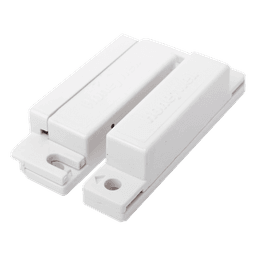 Contacto Magnético de Superficie / Normalmente Cerrado / Gap 32 mm (1-1/4 pulg) / 300 mA a 30 VDC / Color Blanco