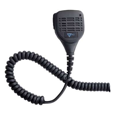 Micrófono Bocina Portátil / IP55 / Cancelación de Ruido / Cable Reforzado con Kevlar / Conector K01 / Jack 3.5 mm