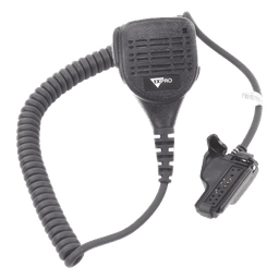 Micrófono Bocina Portátil / Cancelación de Ruido / IP55 / Cable PU Reforzado con Kevlar / Jack 3.5 mm / Pinza Giratoria 360°