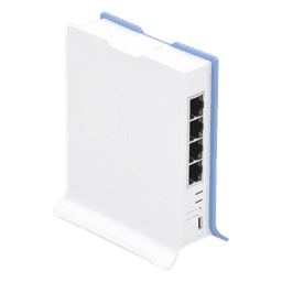 Access Point / CPU 650 MHz / Wi-Fi 2.4 GHz 802.11b/g/n / 4 Puertos Fast Ethernet / Base Torre / RouterOS L4