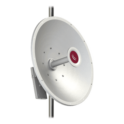 Antena Parabólica Direccional / 5 GHz / 30 dBi / Rango 4.7 - 5.875 GHz / Conector RP-SMA Hembra / Resistencia Viento 201 km/h (125 mph)