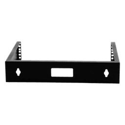 Rack Abierto de Pared / 19 Pulgadas / 2 Unidades de Rack / Profundidad 322 mm (1.06 ft) / Acero Calibre 18 / Peso 1.26 kg