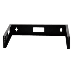 Rack Abierto de Pared / 19 Pulgadas / 2 Unidades de Rack / Profundidad 322 mm (1.06 ft) / Acero Calibre 18 / Peso 1.26 kg