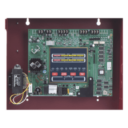 Panel convencional de detección de incendio / 4 zonas IDC / 2 NAC 24 VCC 2.5 A / Compatible i3 / UL, MEA, CSFM / 120 VCA
