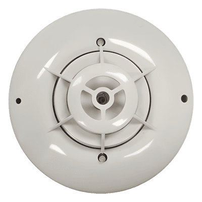 Detector de Temperatura Fija y Tasa de Aumento / 57°C o 88°C / UL 60'x60' / 2-4 Hilos / 35µA / 15-33 VDC