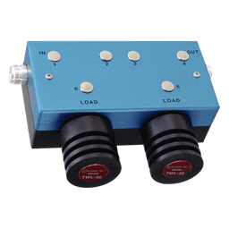 Aislador Doble para 118-174 MHz, 70 dB de Aislamiento, Ajustable en ± 4 MHz, hasta 100 Watt.
