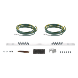 Kit de Puesta a Tierra / Jumpers 6 AWG / Barra 20 Orificios / Rack 19in / 2.44m (8ft)