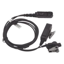 Micrófono-Audífono de Vigilancia / 2 Hilos / Tubo Acústico Grado Médico / PTT Remoto / Compatible MOTOROLA