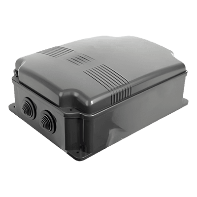 Cuadro de Mando / 110VAC / 24VDC / 12x24x32 cm / 4.7x9.4x12.6 in / 2 Controles XBT23