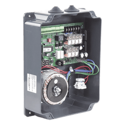 Cuadro de Mando / 110VAC / 24VDC / 12x24x32 cm / 4.7x9.4x12.6 in / 2 Controles XBT23