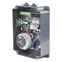 Cuadro de Mando / 110VAC / 24VDC / 12x24x32 cm / 4.7x9.4x12.6 in / 2 Controles XBT23