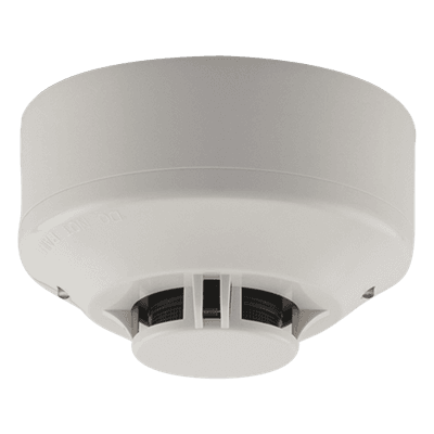 Detector dual fotoeléctrico y térmico inalámbrico direccionable con base incluida, para red mallada SWIFT